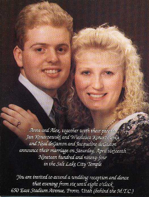 1994  4 16  Alex & Ania wedding announcement 200dpi red60pct  002